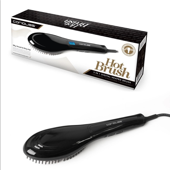 ♨️ Corioliss 3-in-1 Straightening Hot Brush